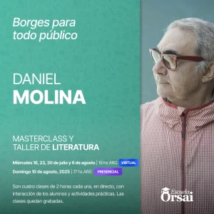 Daniel Molina se suma a la escuela Orsai.